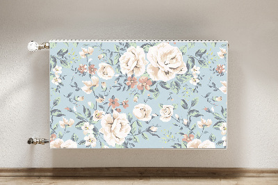 Beskyttelsesmagnet til radiatoren Vintage blomster