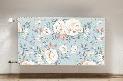 Beskyttelsesmagnet til radiatoren Vintage blomster