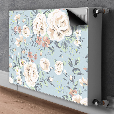 Beskyttelsesmagnet til radiatoren Vintage blomster