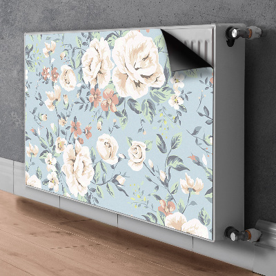 Beskyttelsesmagnet til radiatoren Vintage blomster