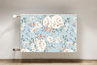 Beskyttelsesmagnet til radiatoren Vintage blomster