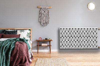 Radiator dekoration Trekanter Boho-mønster