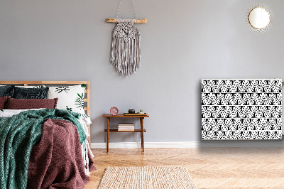 Radiator dekoration Trekanter Boho-mønster