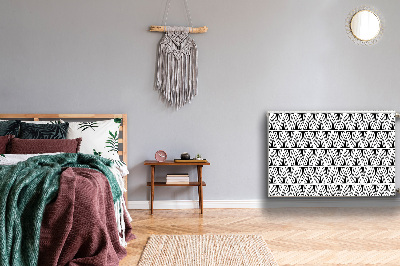 Radiator dekoration Trekanter Boho-mønster