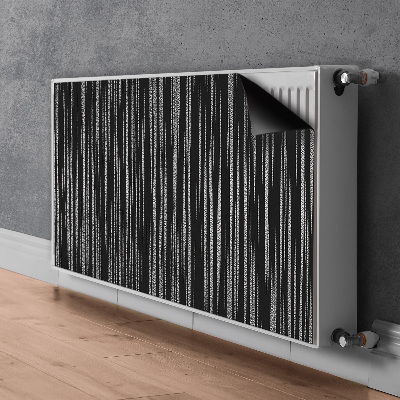 Beskyttelsesmagnet til radiatoren Sort design