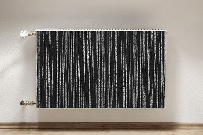 Beskyttelsesmagnet til radiatoren Sort design