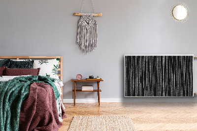 Beskyttelsesmagnet til radiatoren Sort design