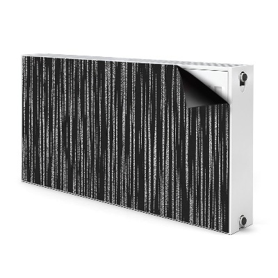 Beskyttelsesmagnet til radiatoren Sort design