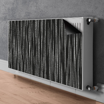 Beskyttelsesmagnet til radiatoren Sort design
