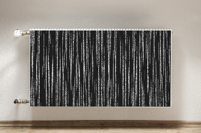 Beskyttelsesmagnet til radiatoren Sort design