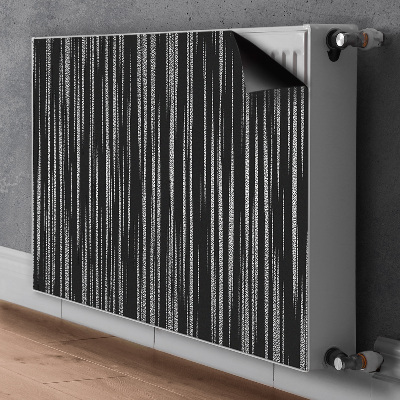 Beskyttelsesmagnet til radiatoren Sort design
