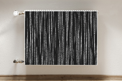 Beskyttelsesmagnet til radiatoren Sort design