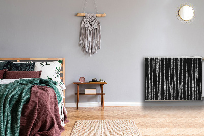 Beskyttelsesmagnet til radiatoren Sort design