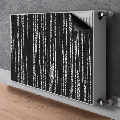 Beskyttelsesmagnet til radiatoren Sort design