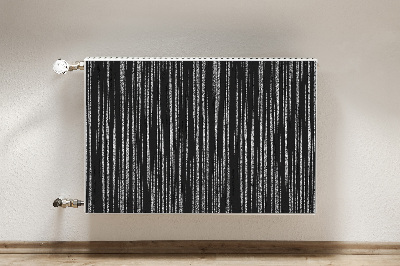 Beskyttelsesmagnet til radiatoren Sort design