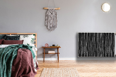 Beskyttelsesmagnet til radiatoren Sort design
