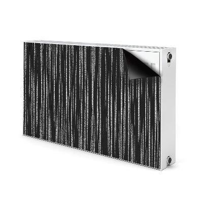 Beskyttelsesmagnet til radiatoren Sort design