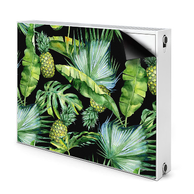 Magnetisk klistermærke til en radiator Pineapples