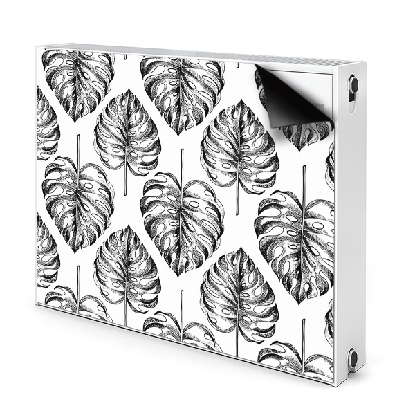 Radiator dekoration Monstera