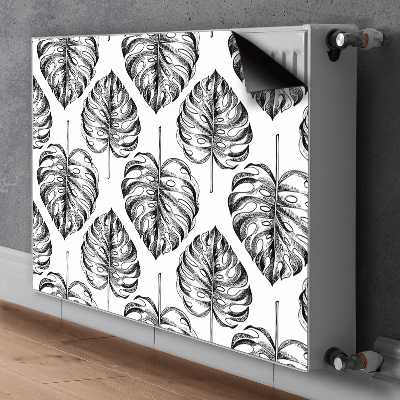 Radiator dekoration Monstera