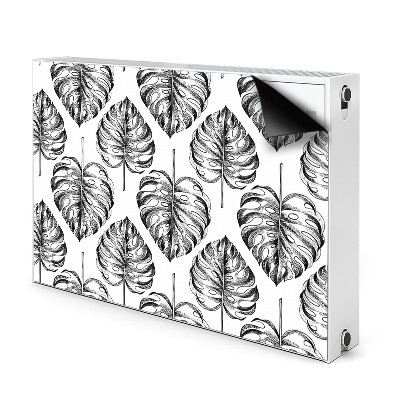 Radiator dekoration Monstera