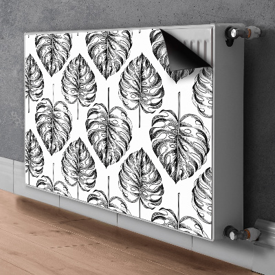 Radiator dekoration Monstera