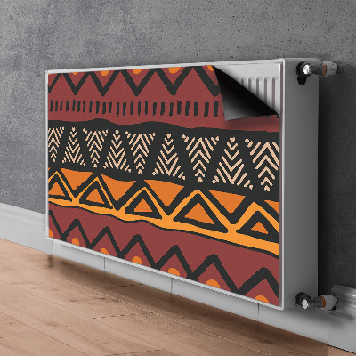 Magnetisk radiatordæksel Afrika-design