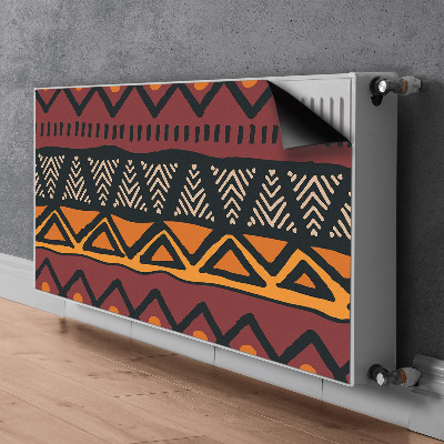 Magnetisk radiatordæksel Afrika-design