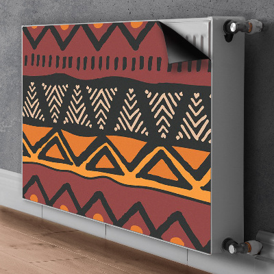 Magnetisk radiatordæksel Afrika-design