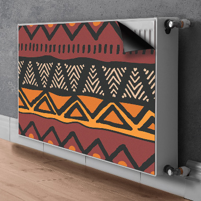 Magnetisk radiatordæksel Afrika-design