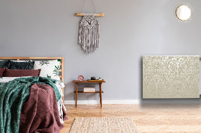 Magnetisk klistermærke til en radiator Smukt boho-mønster