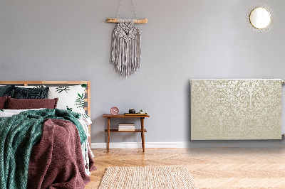 Magnetisk klistermærke til en radiator Smukt boho-mønster