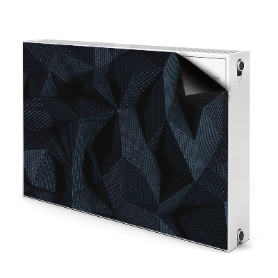 Radiator dekoration Geometrisk 3d-grafik