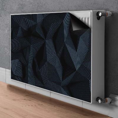 Radiator dekoration Geometrisk 3d-grafik