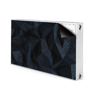 Radiator dekoration Geometrisk 3d-grafik