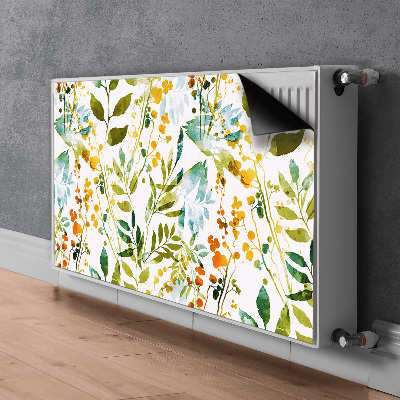 Beskyttelsesmagnet til radiatoren Boho-blomster