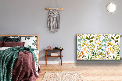 Beskyttelsesmagnet til radiatoren Boho-blomster