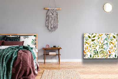 Beskyttelsesmagnet til radiatoren Boho-blomster