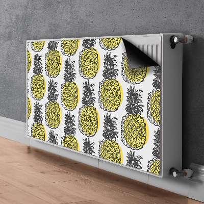 Dekorativt radiatordæksel Ananas-mønster