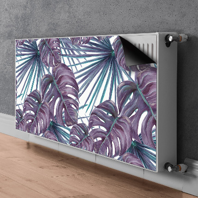 Magnetisk radiatordæksel Monstera-blade