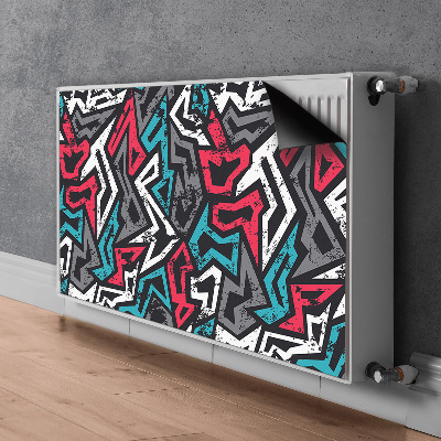 Radiator dekoration Graffiti