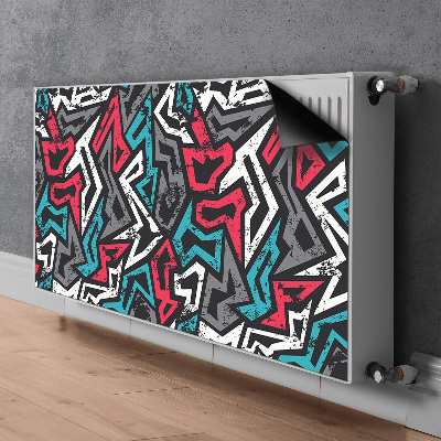 Radiator dekoration Graffiti