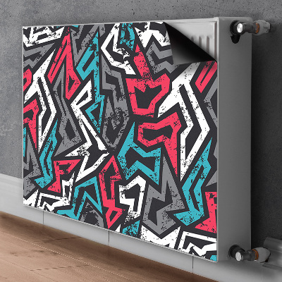 Radiator dekoration Graffiti