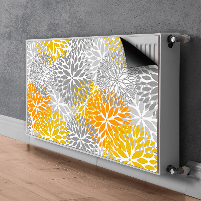 Magnetisk radiatordæksel Chrysanthemum