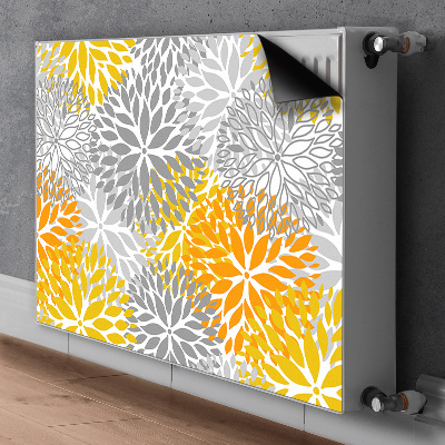 Magnetisk radiatordæksel Chrysanthemum