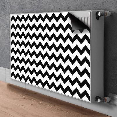 Magnetisk radiatordæksel Zigzag