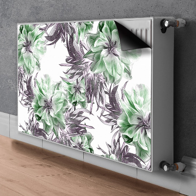 Radiator dekoration Magiske blomster