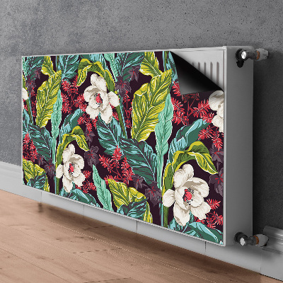 Radiator dekoration Blomstermotiv