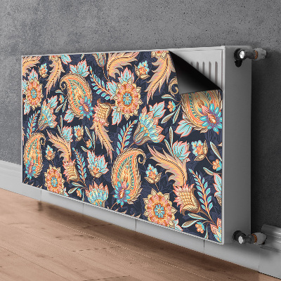 Radiator dekoration Paisley