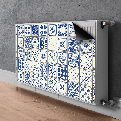 Beskyttelsesmagnet til radiatoren Azulejos-fliser